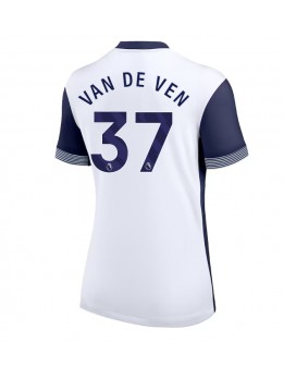 Ženski Nogometna dresi replika Tottenham Hotspur Micky van de Ven #37 Domači 2024-25 Kratek rokav